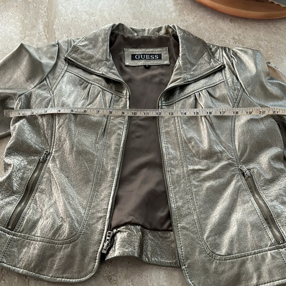 Guess 100% leather Jacket - Picture 9 of 9